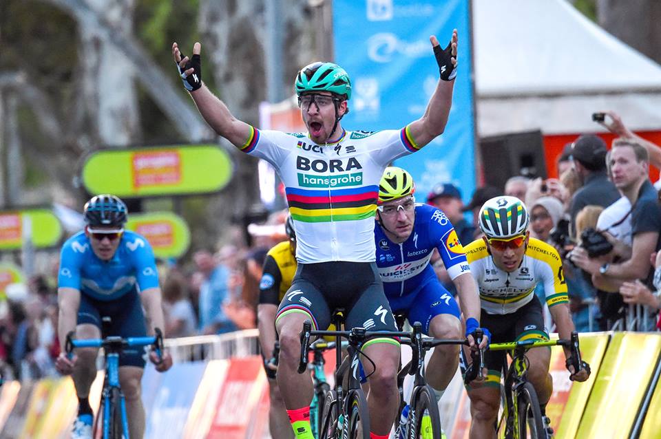 prvé víťazstvo v roku 2018 Sagan Peter