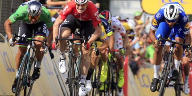 4. etapa Tour de France 2018 Peter Sagan 2.miesto